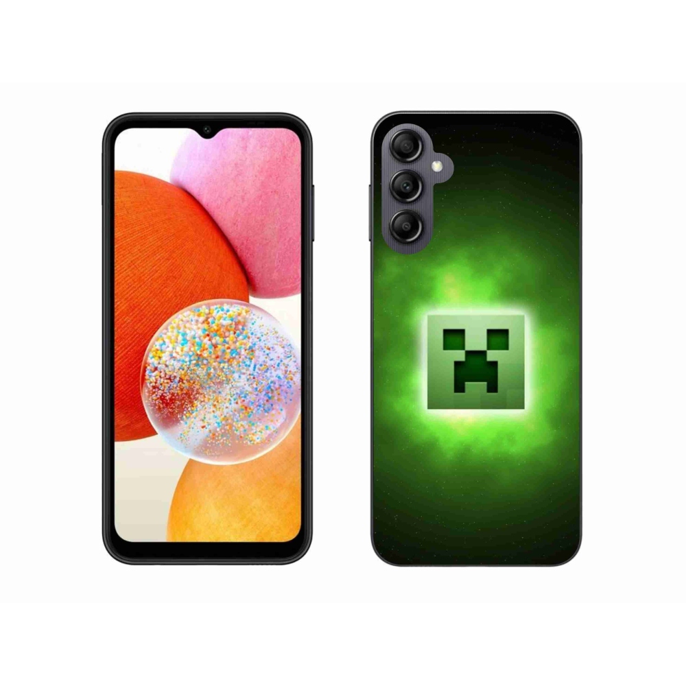 Gelový kryt mmCase na Samsung Galaxy A14 4G/5G - minecraft