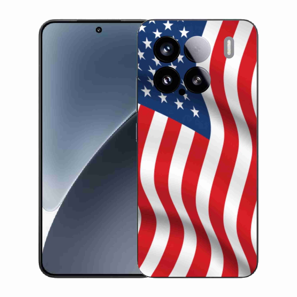 Gelový kryt mmCase na Xiaomi 15 - USA vlajka