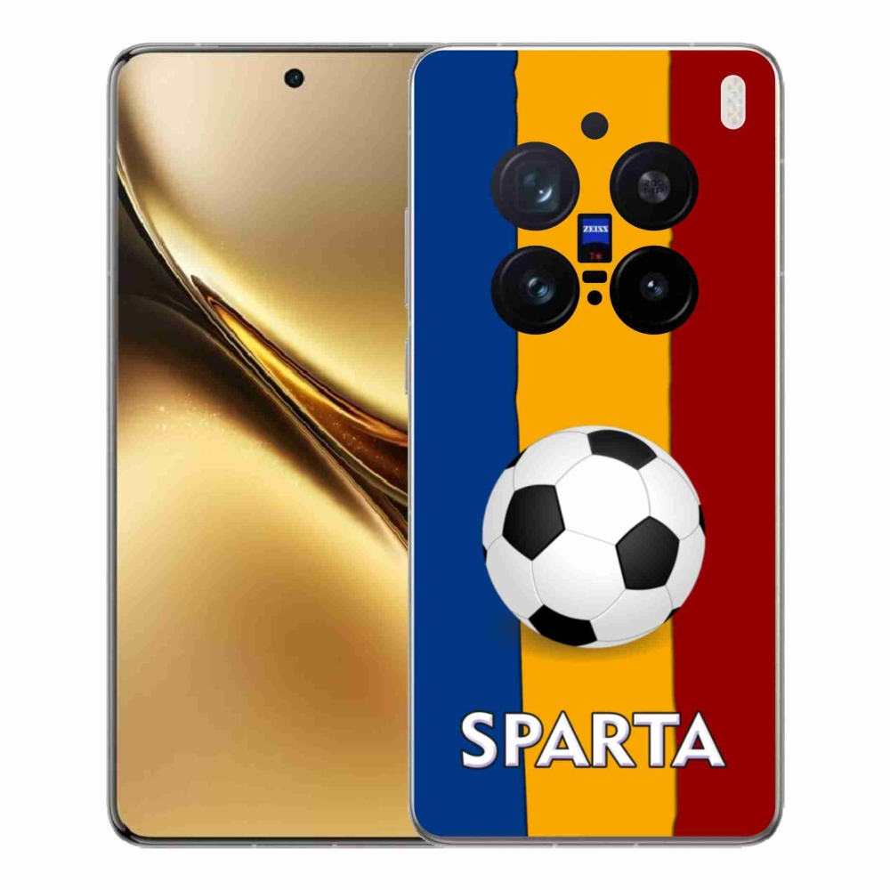 Gelový kryt mmCase na Vivo X200 Pro 5G - fotbal 1