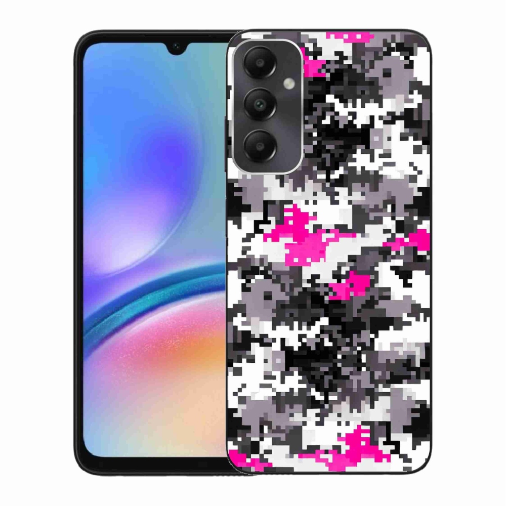 Gelový kryt mmCase na Samsung Galaxy A05s - maskáčový vzor 4