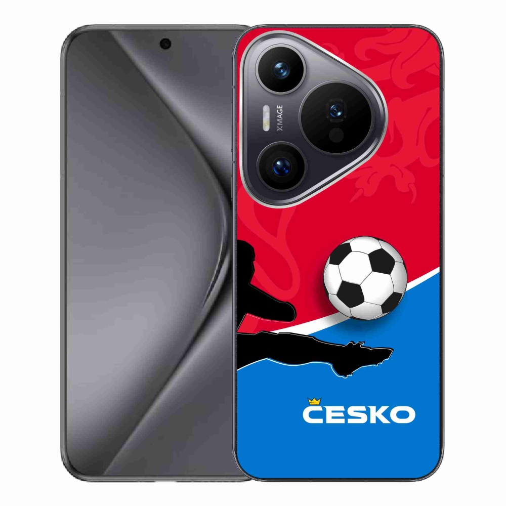 Gelový kryt mmCase na Huawei Pura 70 Pro - fotbal Česko 2
