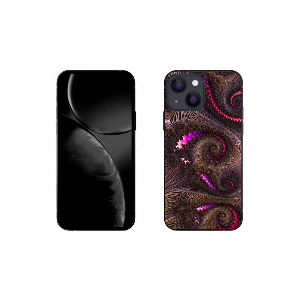 Gelový kryt mmCase na iPhone 13 mini - abstraktní motiv 24