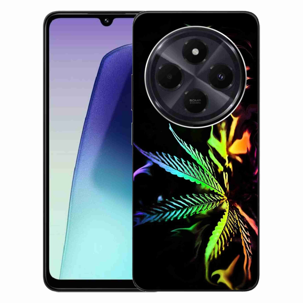 Gelový kryt mmCase na Xiaomi Redmi 14C/Poco C75 - konopí 2