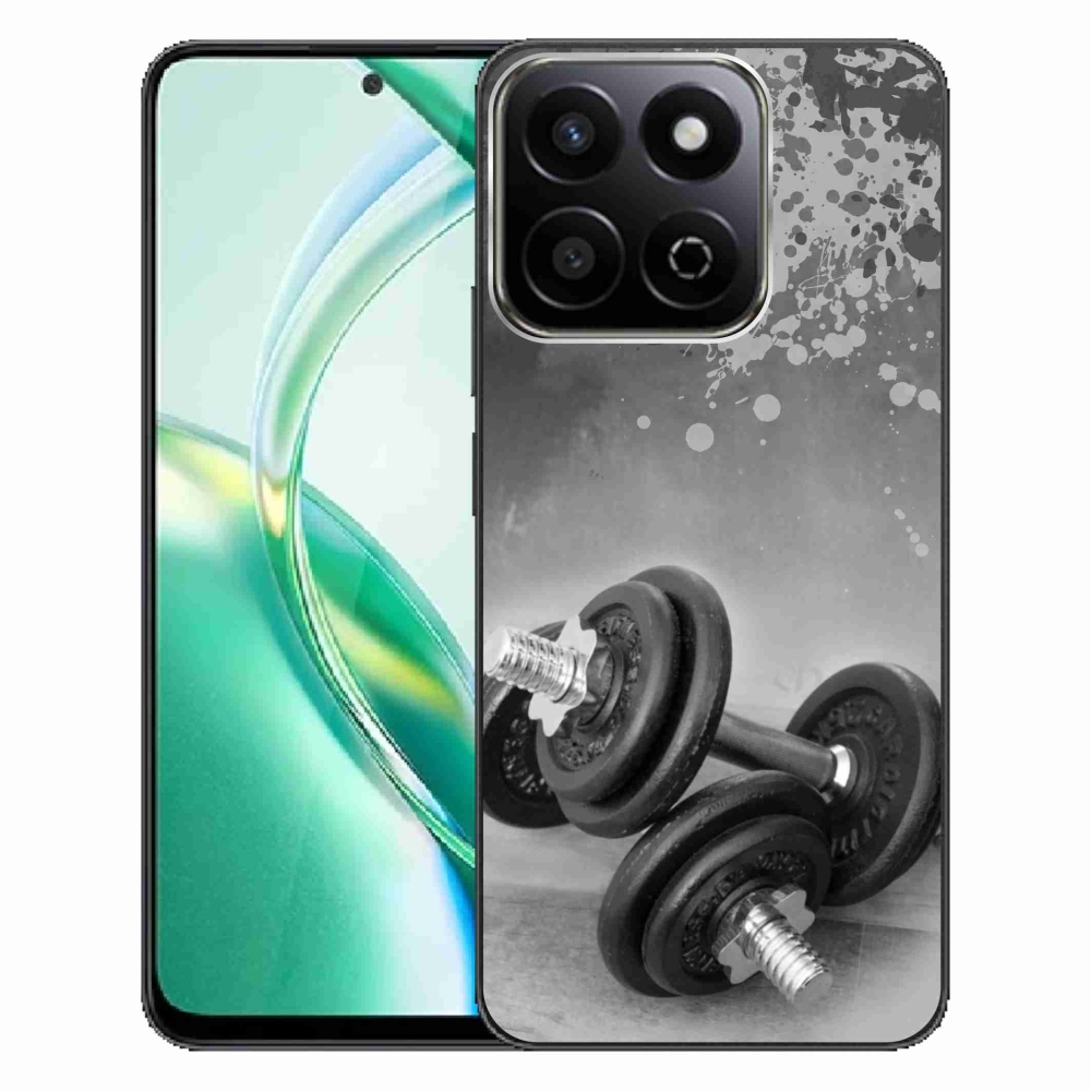 Gelový kryt mmCase na Honor 200 Smart 5G - činky 1