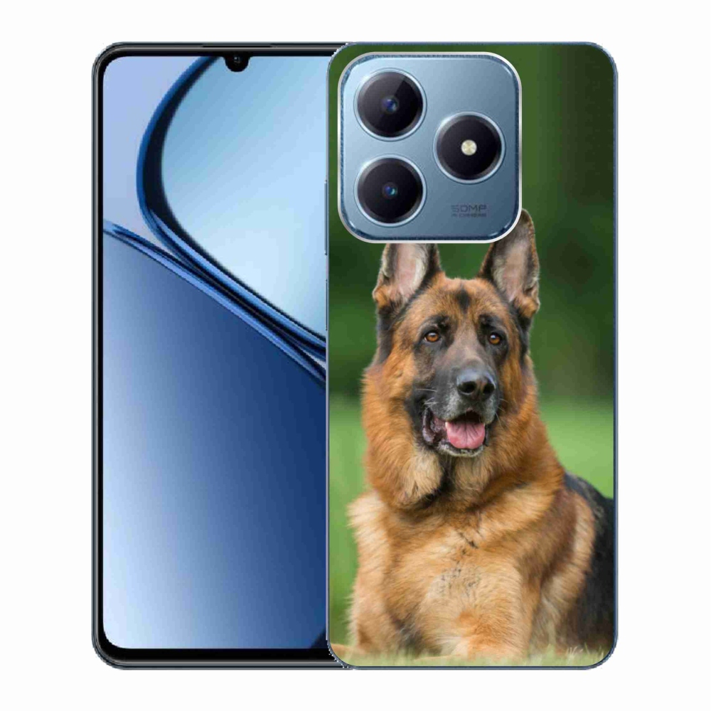 Gelový kryt mmCase na Realme C63 - německý ovčák
