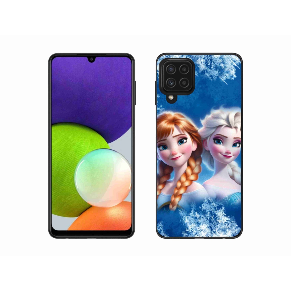 Gelový kryt mmCase na Samsung Galaxy A22 4G - ledové království 2