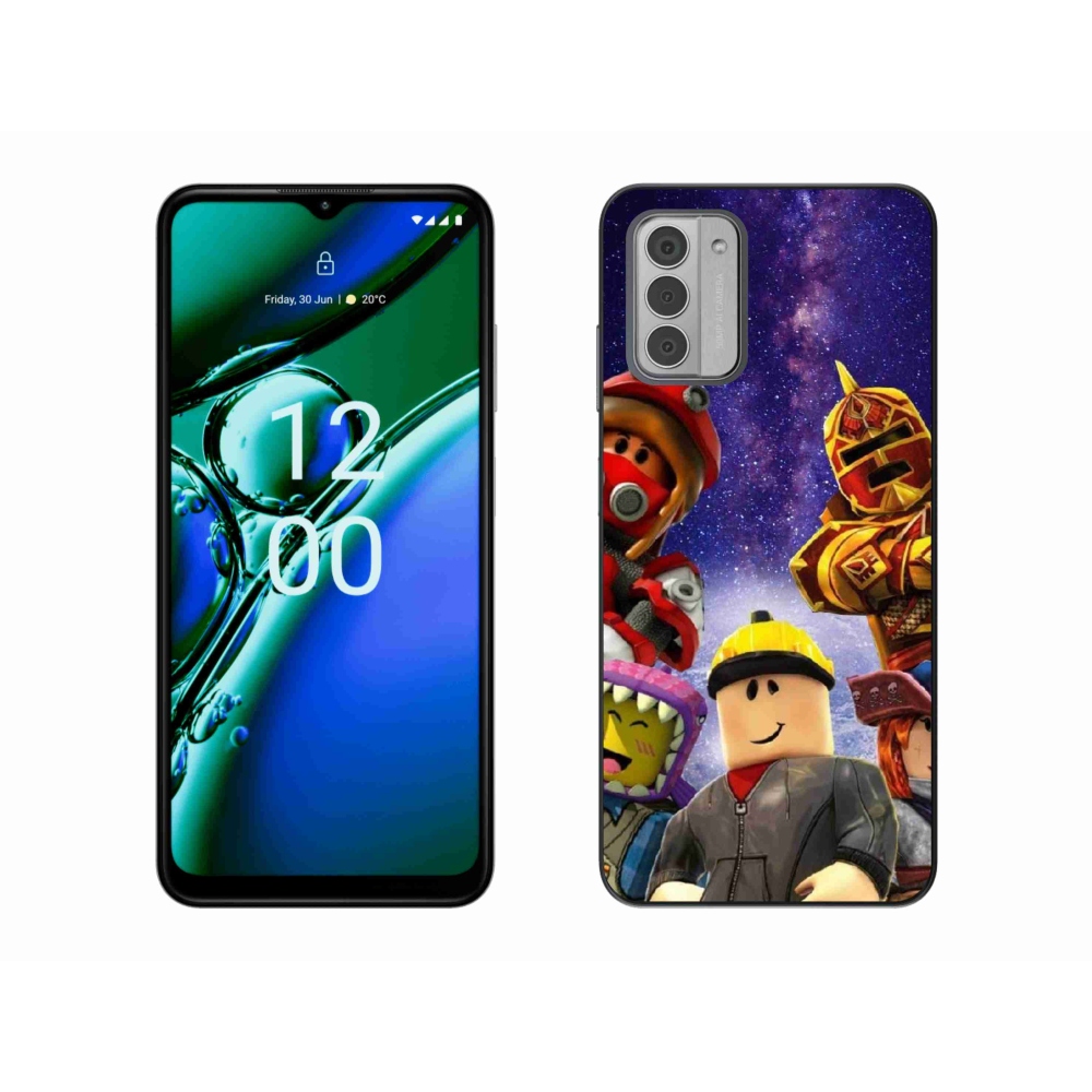Gelový kryt mmCase na Nokia G42 - roblox 3