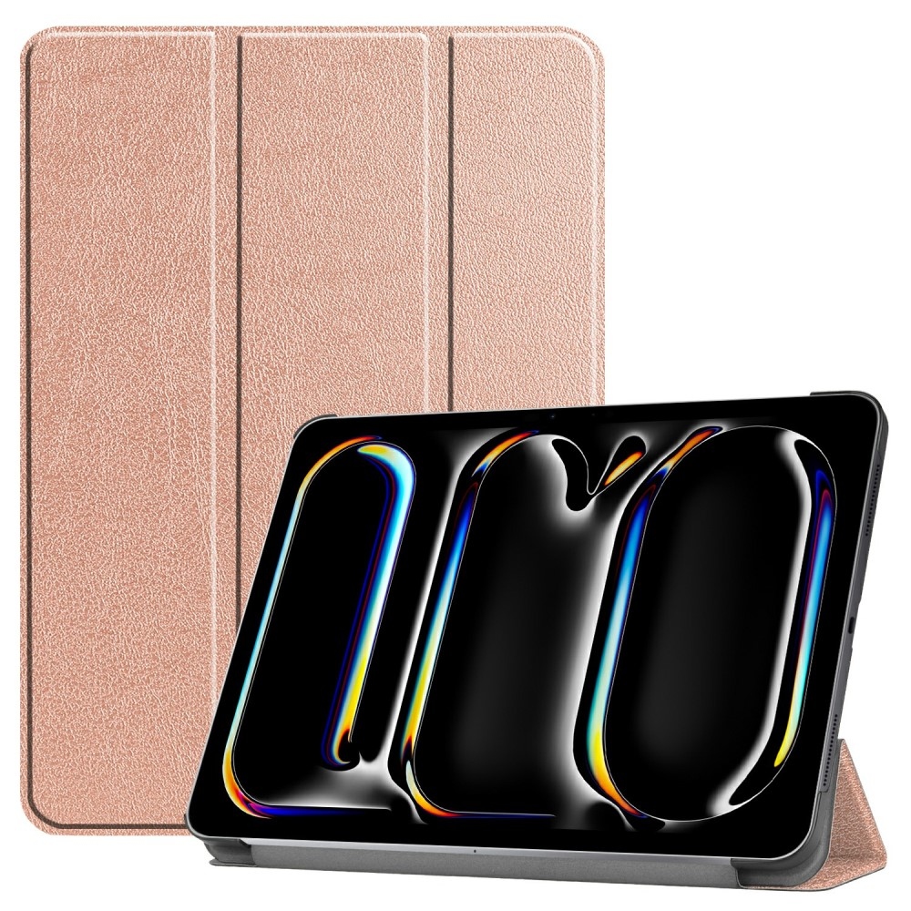 Case chytré zavírací pouzdro na iPad Pro 13 (2024) - růžovozlaté