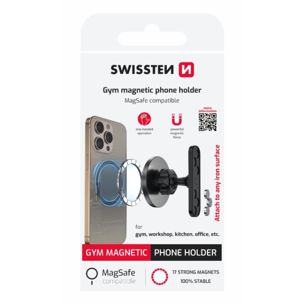 Swissten univerzální držák smartphonů MagSafe s magnetickým přichycením