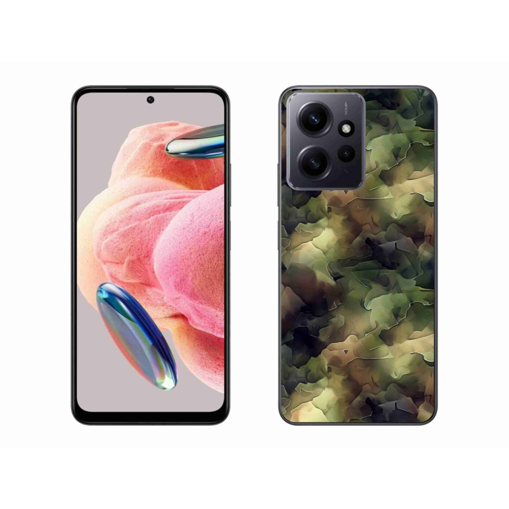 Gelový kryt mmCase na Xiaomi Redmi Note 12 4G - maskáčový vzor 10