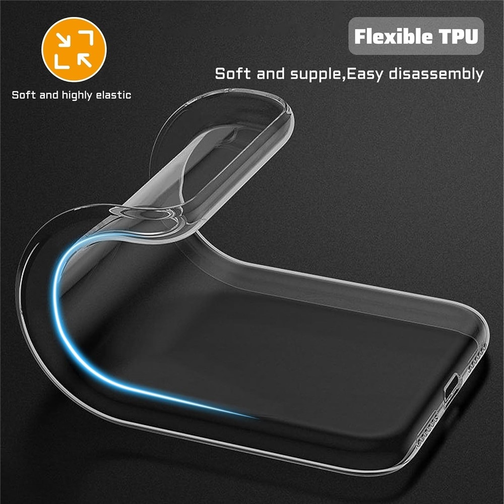 Arc průhledný gelový obal + 2.5D tvrzené sklo na Samsung Galaxy S25 FE - průhledný