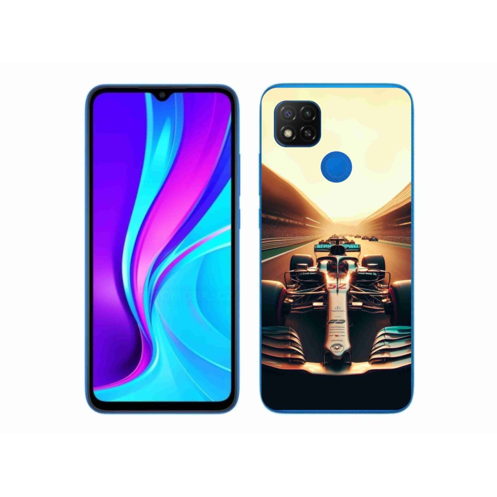 Gelový kryt mmCase na Xiaomi Redmi 9C - formule 1