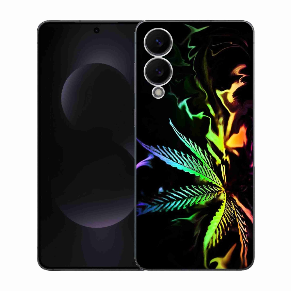 Gelový kryt mmCase na Samsung Galaxy S25 Edge - konopí 2