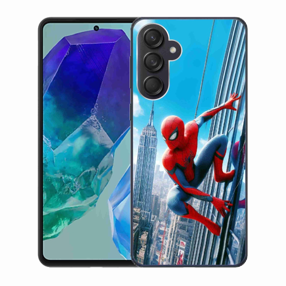 Gelový kryt mmCase na Samsung Galaxy M55 5G - spiderman