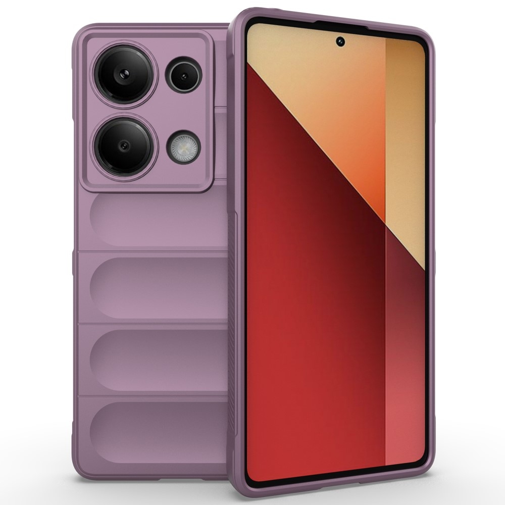 Rugg odolný gelový obal na Xiaomi Redmi Note 13 Pro 4G/Poco M6 Pro - světlefialový