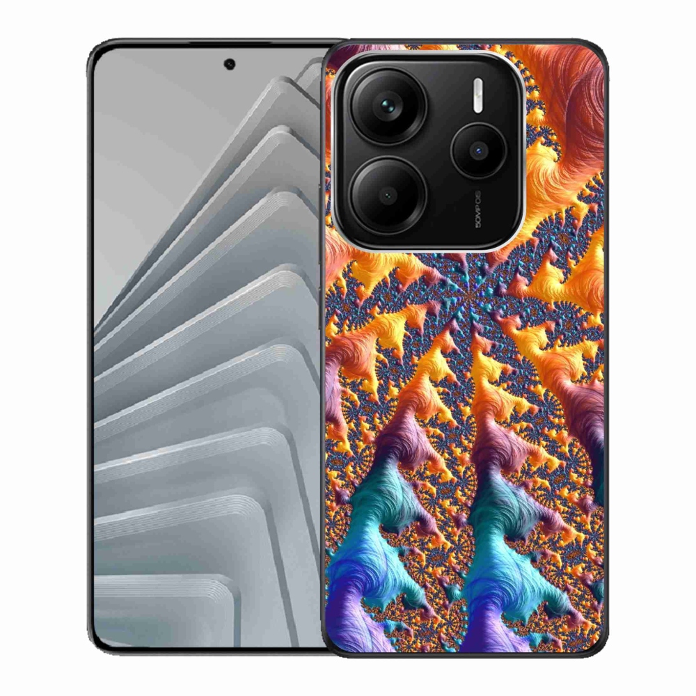 Gelový kryt mmCase na Xiaomi Redmi Note 14 5G - abstraktní motiv 23