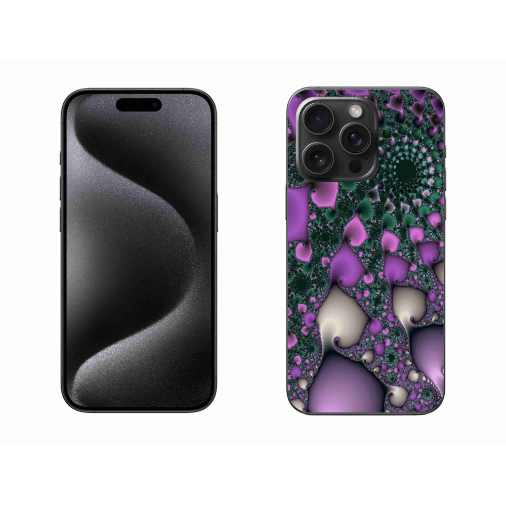 Gelový kryt mmCase na iPhone 15 Pro Max - abstrakt 7