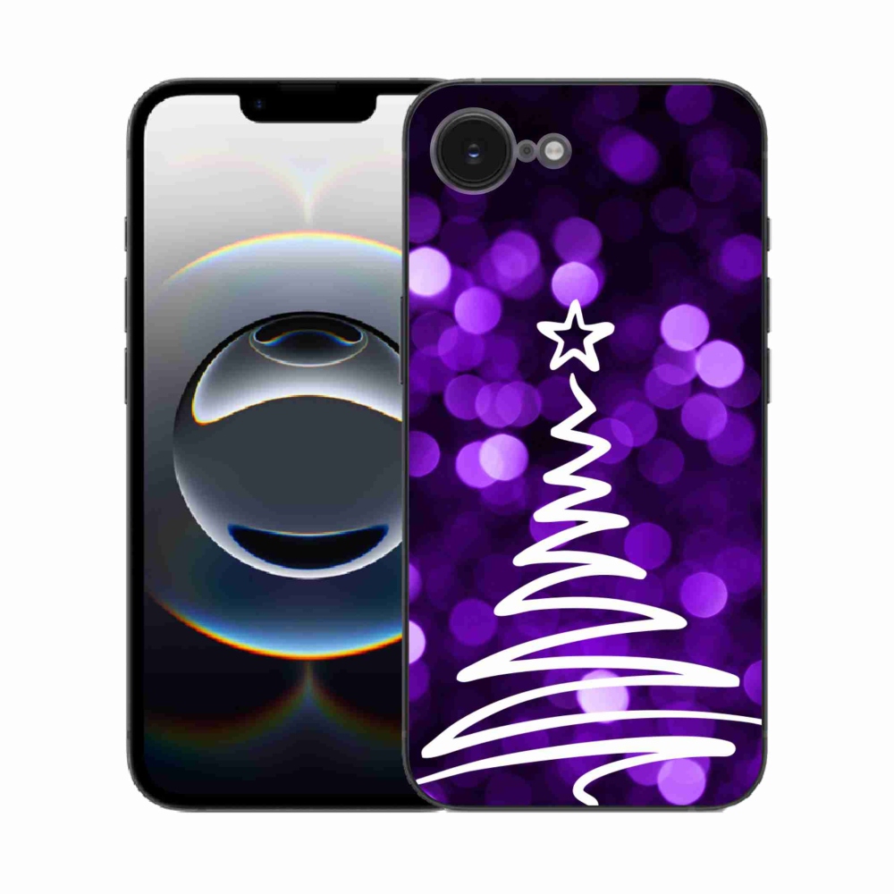 Gelový kryt mmCase na iPhone 16e - stromek