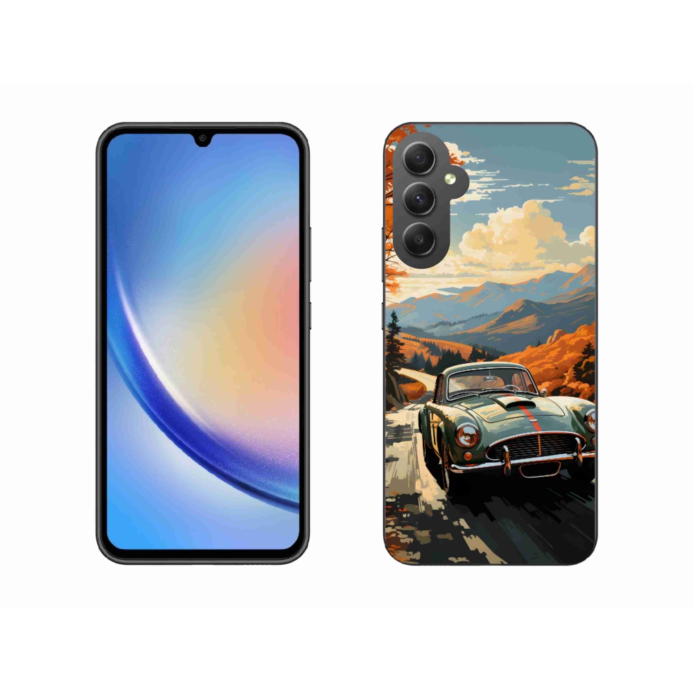 Gelový kryt mmCase na Samsung Galaxy A34 5G - veterán 1