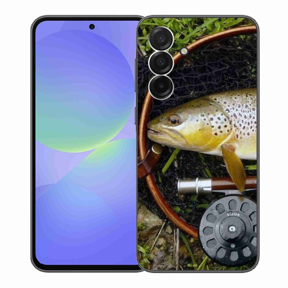 Gelový kryt mmCase na Samsung Galaxy A36 5G - pstruh 2
