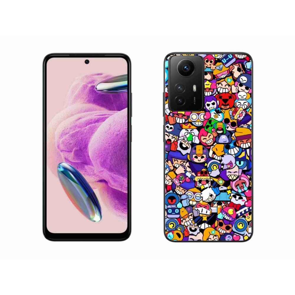 Gelový kryt mmCase na Xiaomi Redmi Note 12S - brawl stars 2