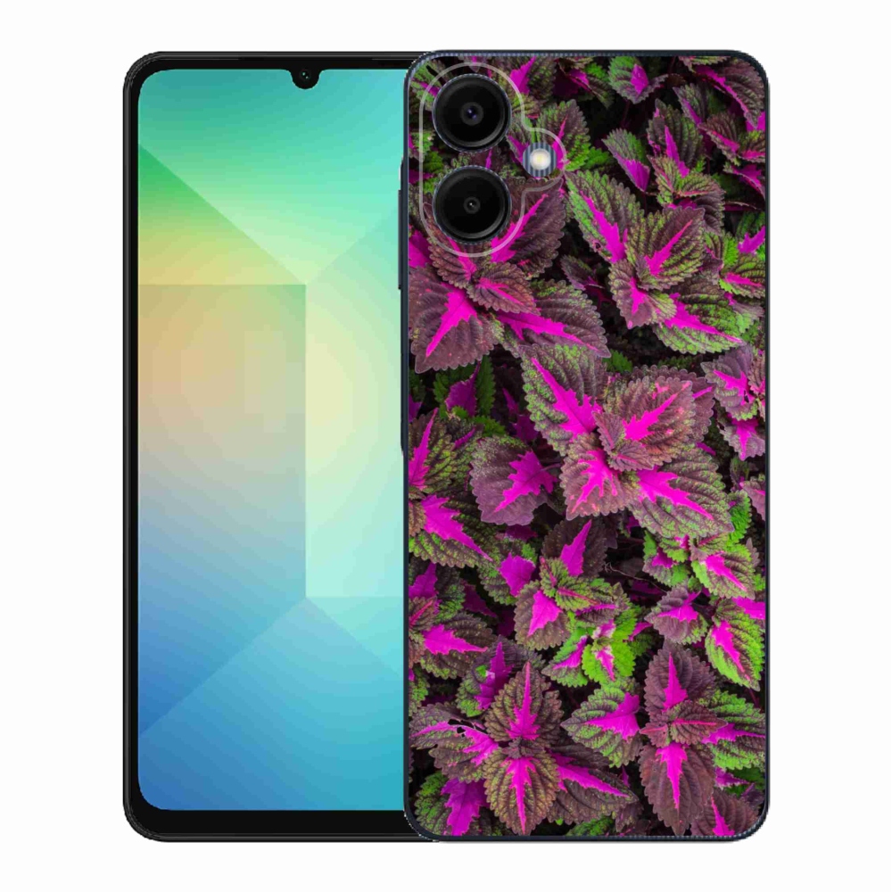 Gelový kryt mmCase na Samsung Galaxy A06 4G - květiny 10