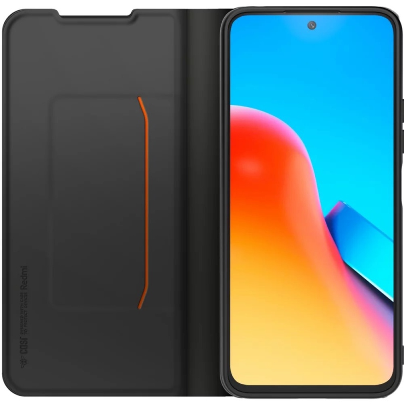 Made for Xiaomi Book Pouzdro s Poutkem pro Xiaomi Redmi 12 4G/5G Black