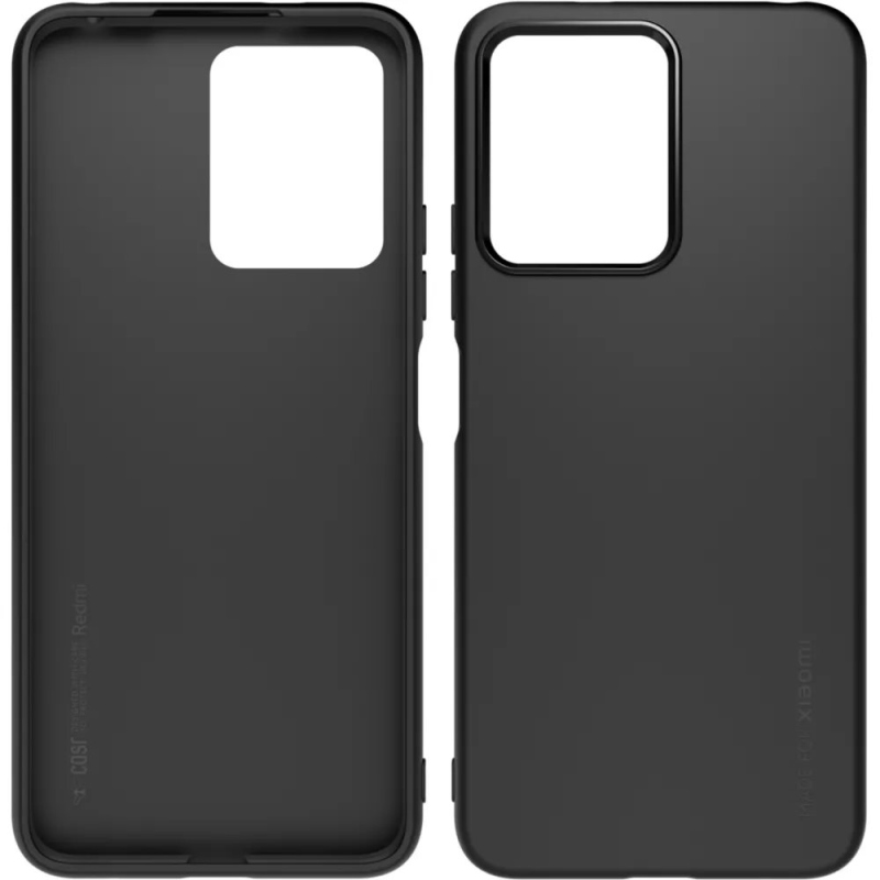 Made for Xiaomi TPU Kryt + Tvrzené Sklo pro Xiaomi Redmi Note 12 4G Black