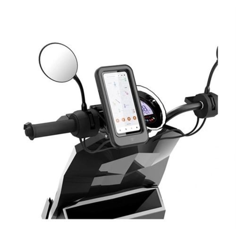 Made for Xiaomi Univerzální Voděodolný Držák Telefonu na Koloběžku Black