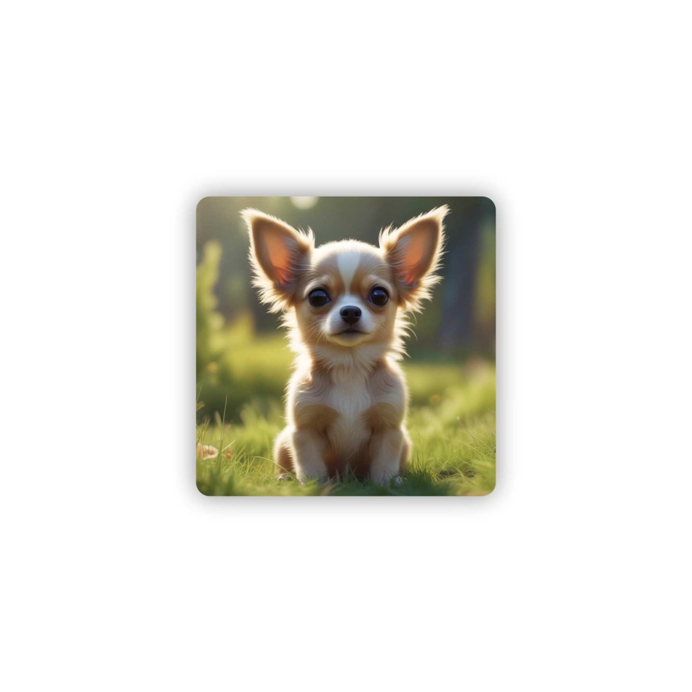 Magnetka 65x65mm ve tvaru čtverce - čivava