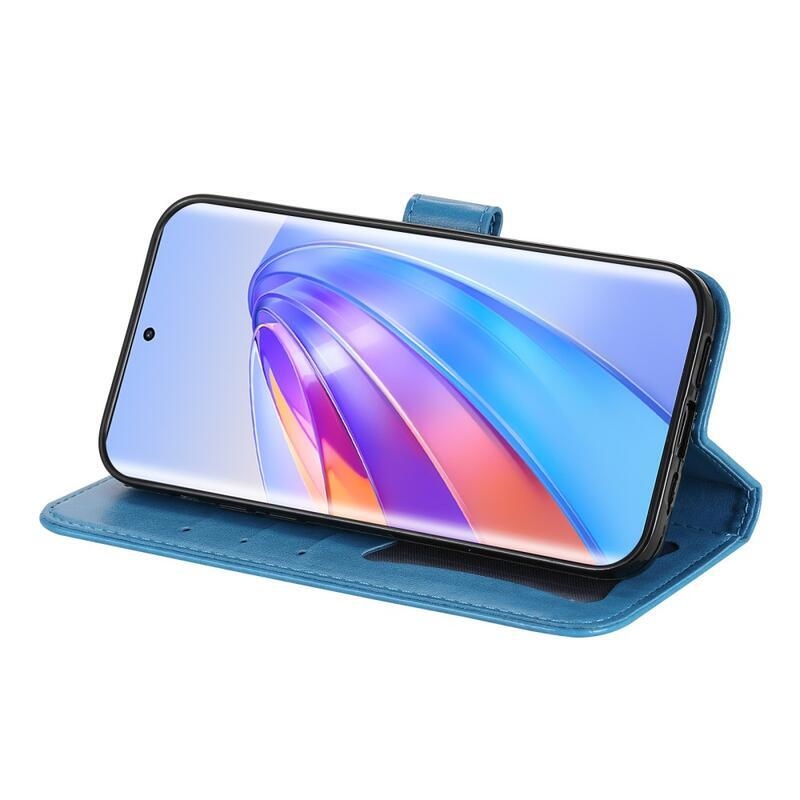 Mandala knížkové pouzdro na Honor Magic 5 Lite 5G - modré