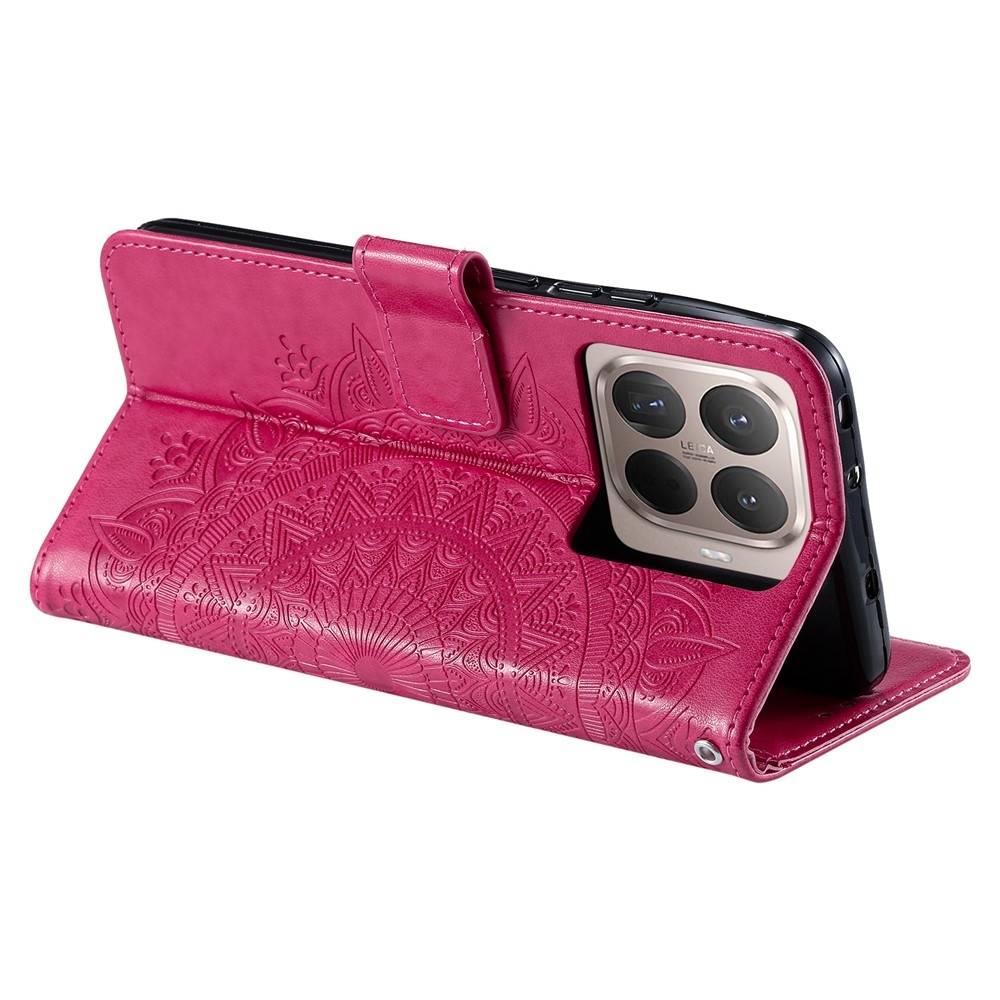 Mandala knížkové pouzdro na mobil Xiaomi 17T - rose