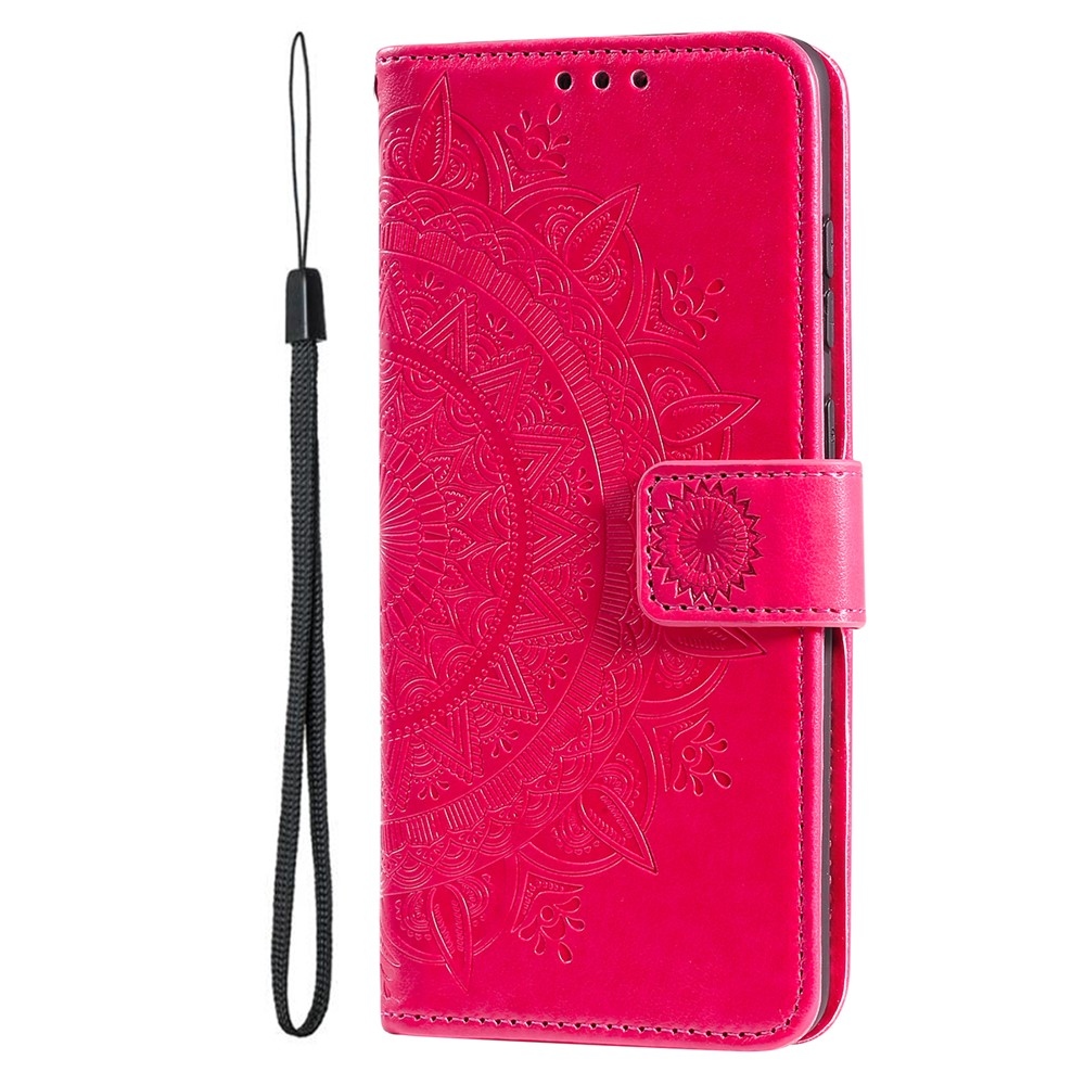 Mandala knížkové pouzdro na mobil Xiaomi 17T - rose