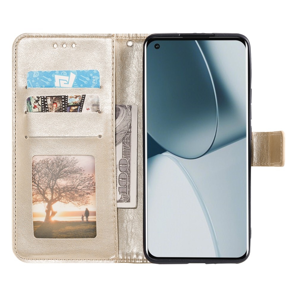 Mandala knížkové pouzdro na mobil Xiaomi 17T - zlaté