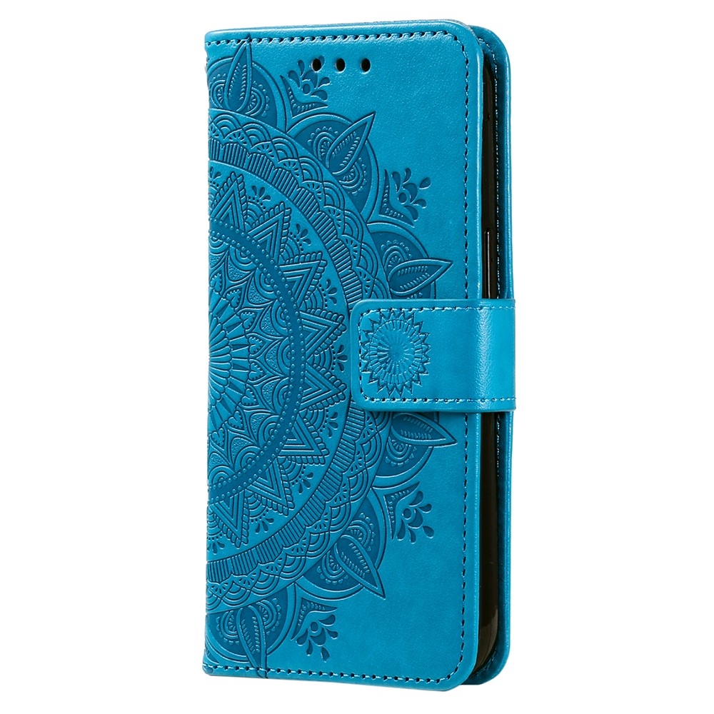 Mandala knížkové pouzdro na Nothing Phone (3a) - modré