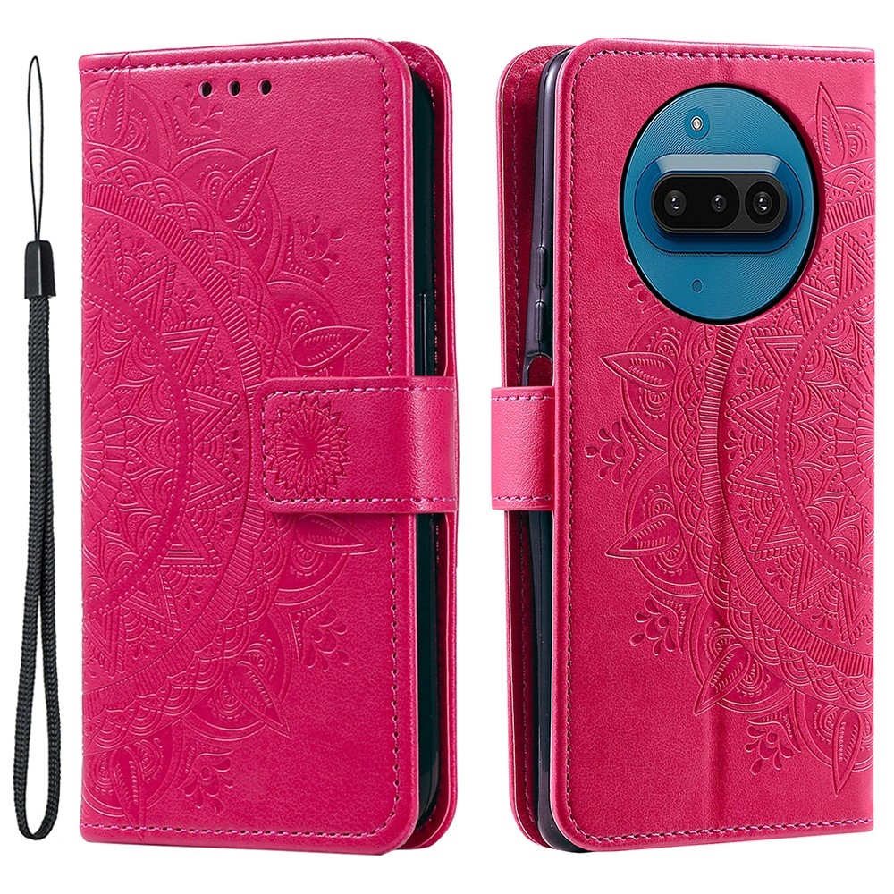 Mandala knížkové pouzdro na Nothing Phone (3a) - rose