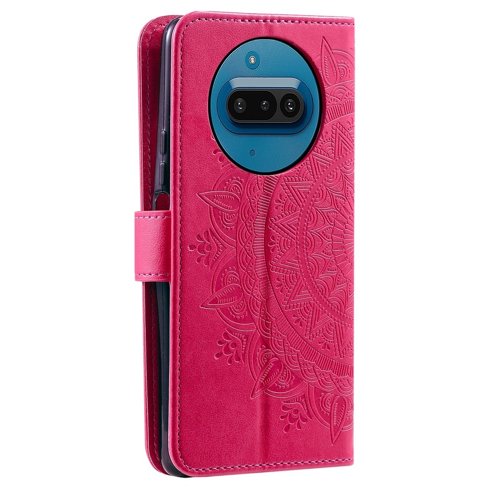Mandala knížkové pouzdro na Nothing Phone (3a) - rose
