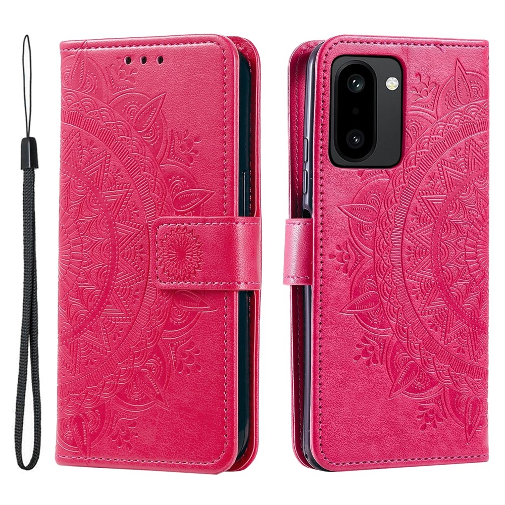 Mandala knížkové pouzdro na OnePlus 15R 5G - rose