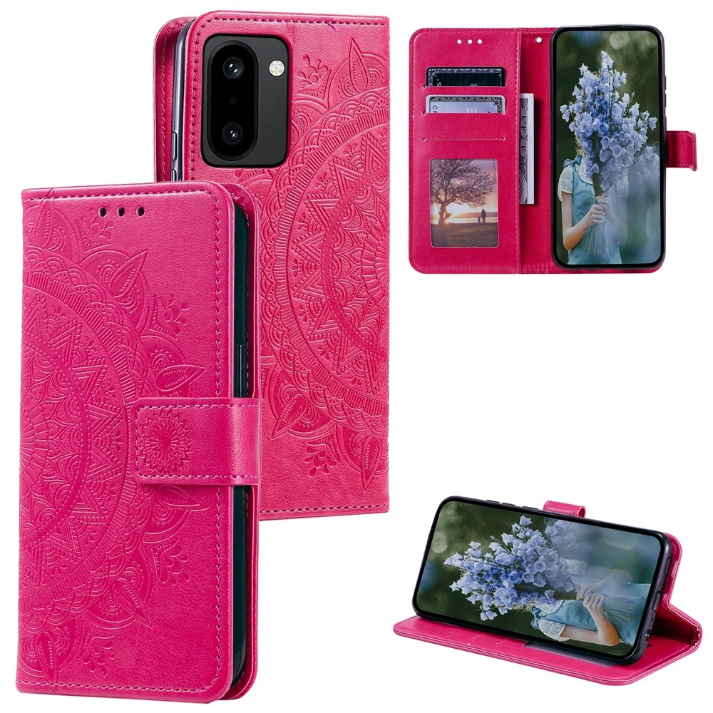 Mandala knížkové pouzdro na OnePlus 15R 5G - rose