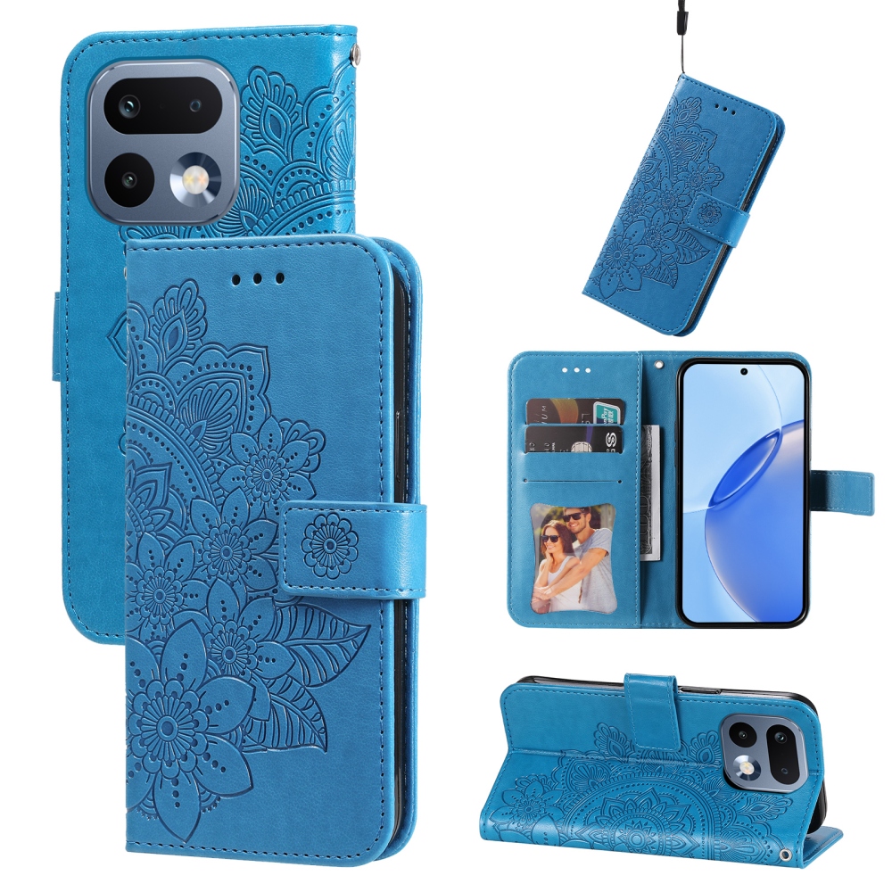 Mandala knížkové pouzdro na Realme 16 Pro 5G - modré
