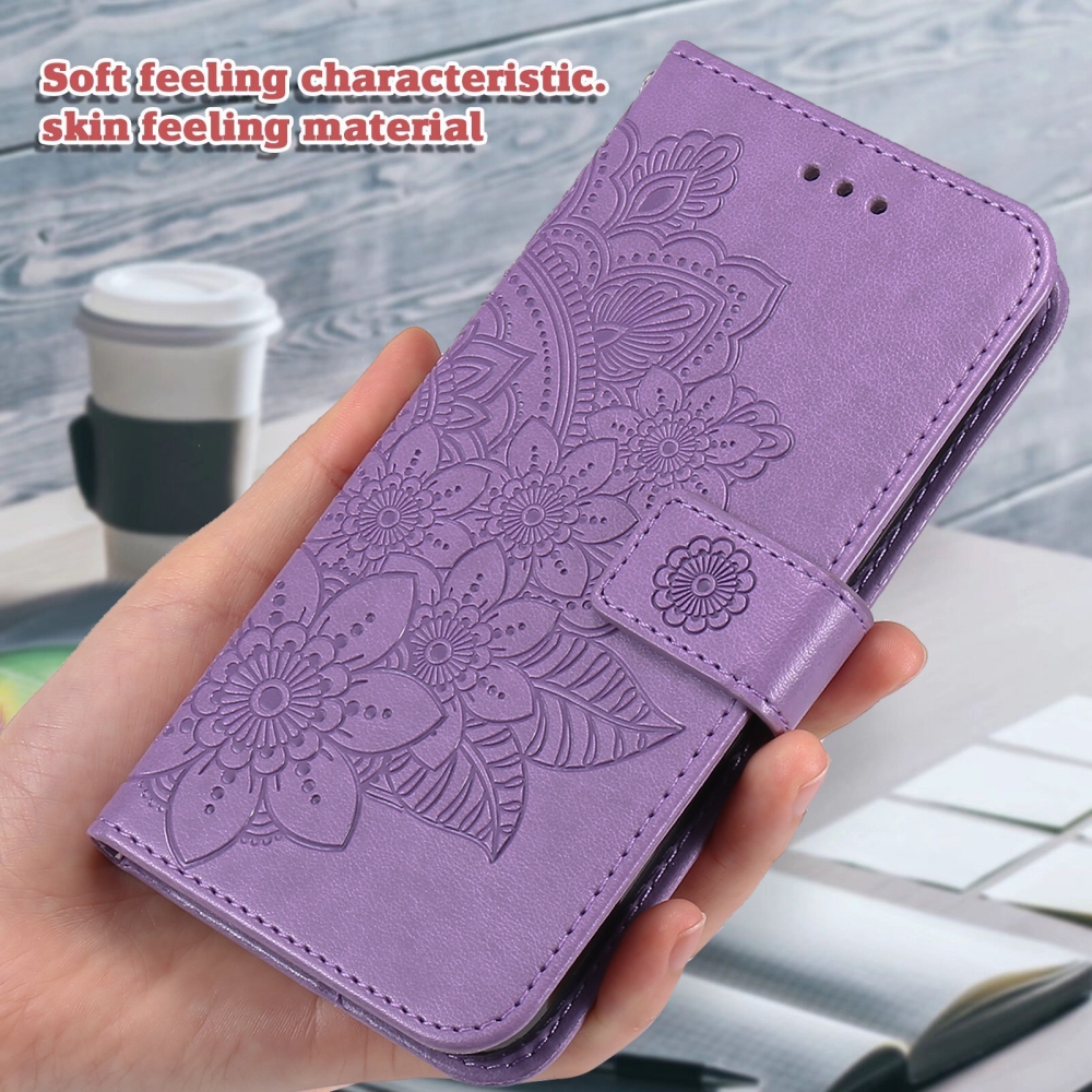 Mandala knížkové pouzdro na Samsung Galaxy S26 FE - fialové