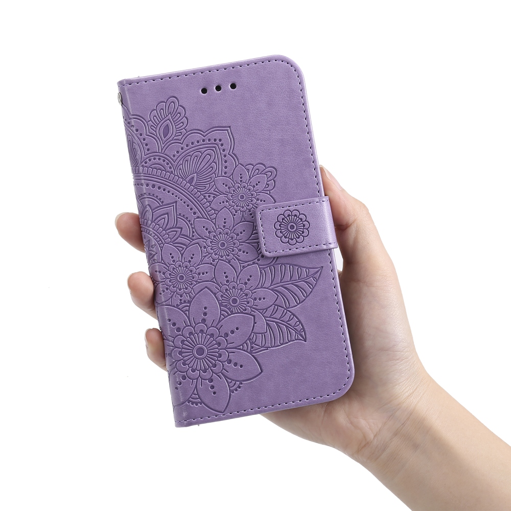Mandala knížkové pouzdro na Samsung Galaxy S26 FE - fialové