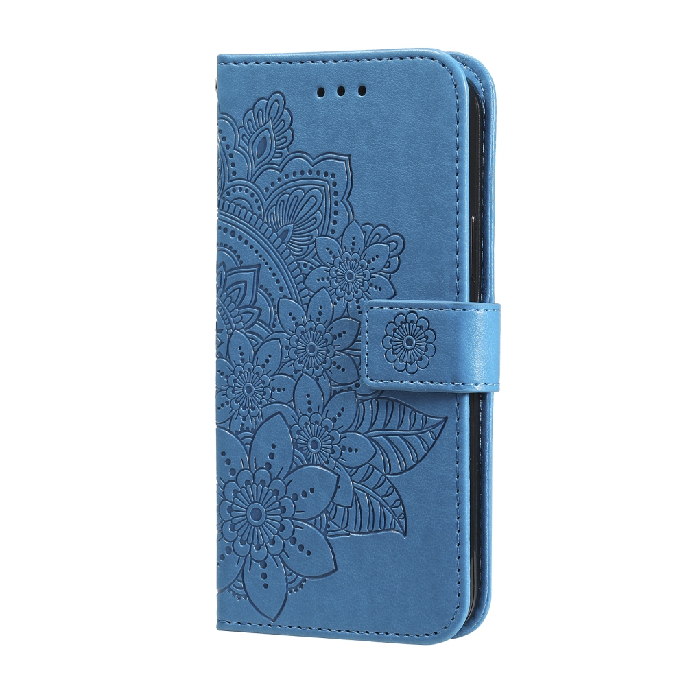 Mandala knížkové pouzdro na Samsung Galaxy S26 FE - modré