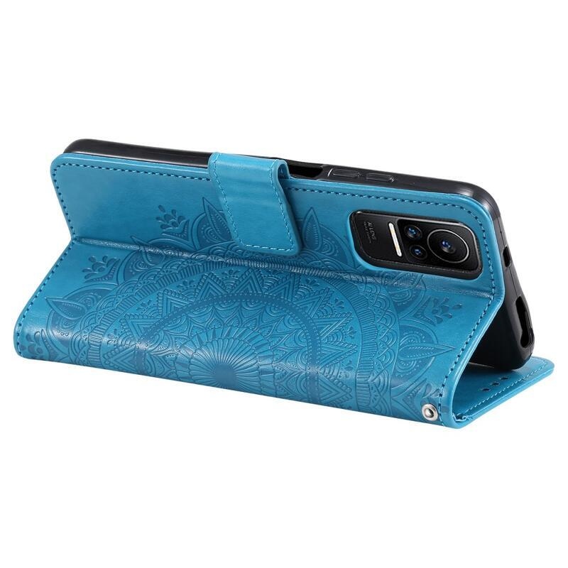 Mandala knížkové pouzdro na Xiaomi 13 Lite - modré