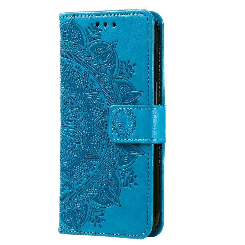 Mandala knížkové pouzdro na Xiaomi 13 Lite - modré