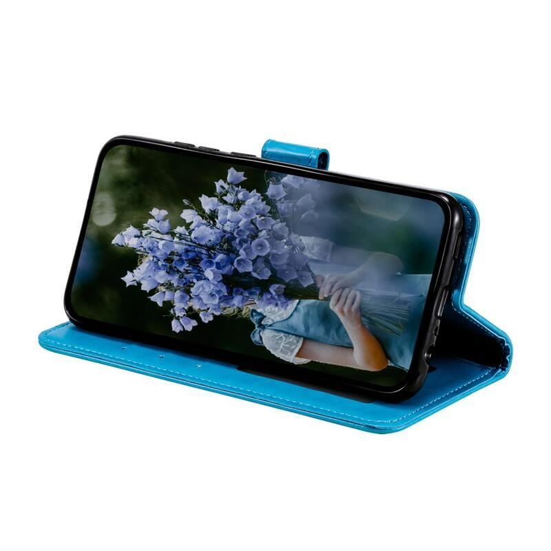 Mandala knížkové pouzdro na Xiaomi Redmi Note 12S - modré