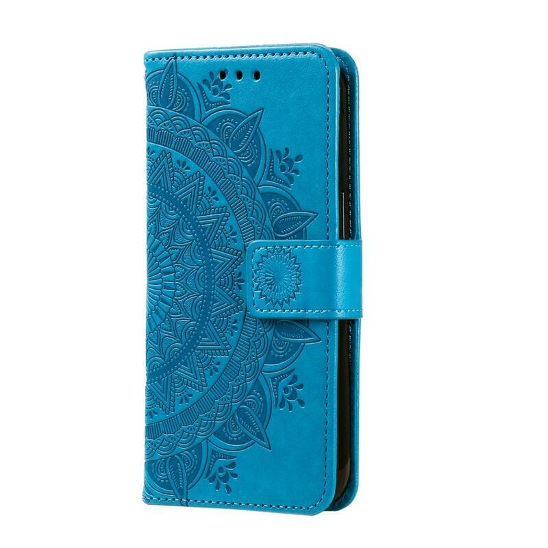 Mandala knížkové pouzdro na Xiaomi Redmi Note 12S - modré