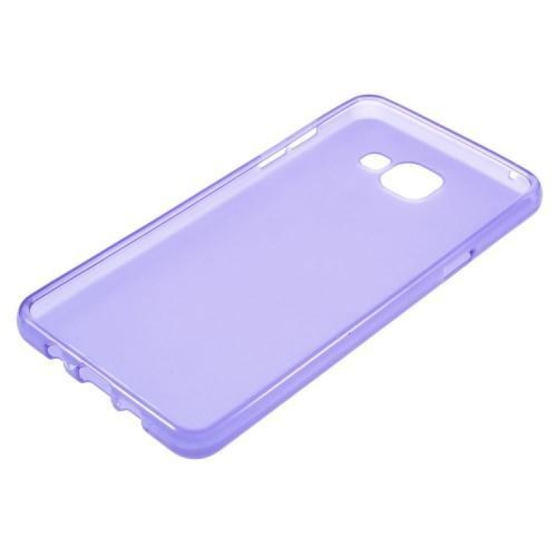 Matný gelový kryt na mobil Samsung Galaxy A5 (2016) - fialový