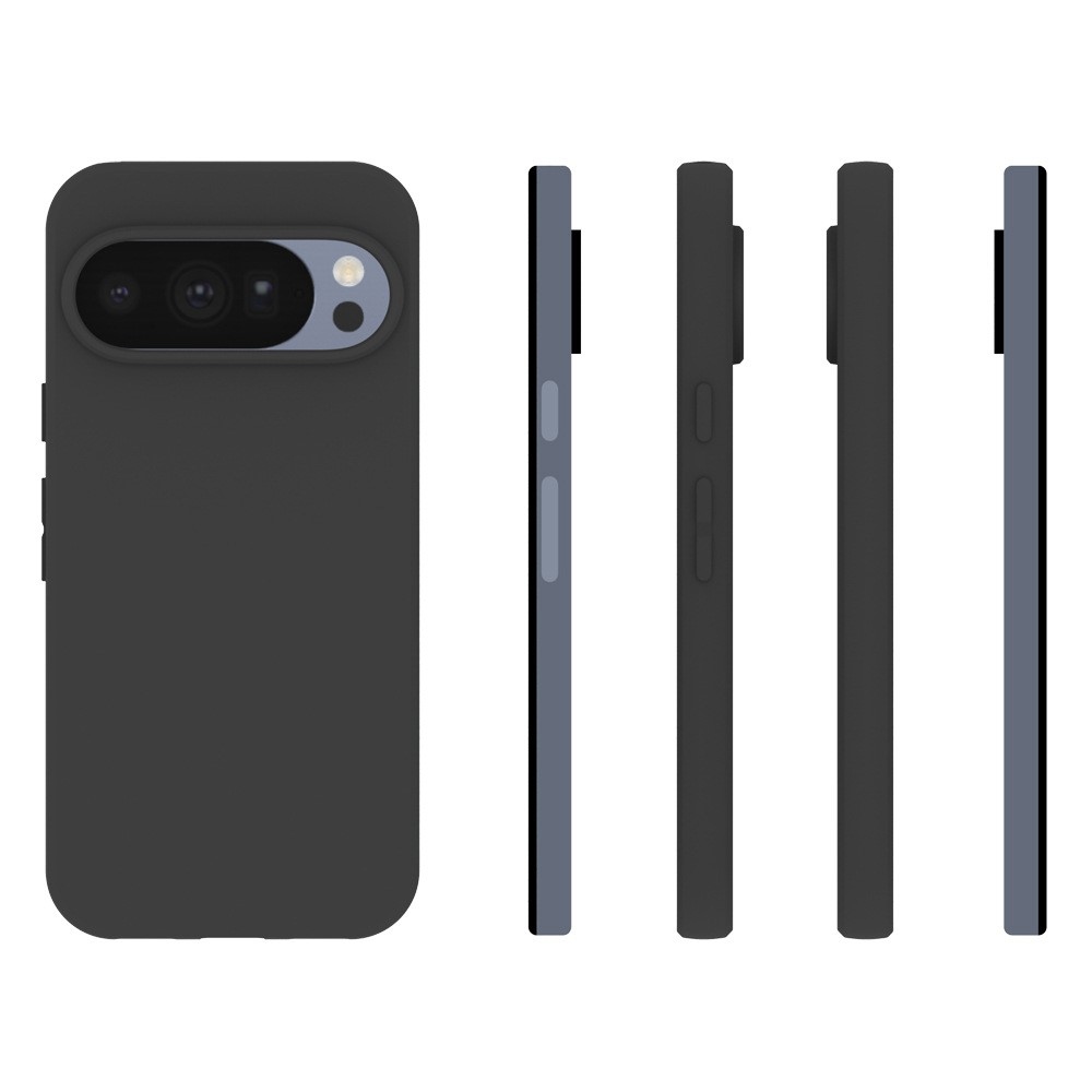Matný gelový obal na Google Pixel 11 Pro - černý