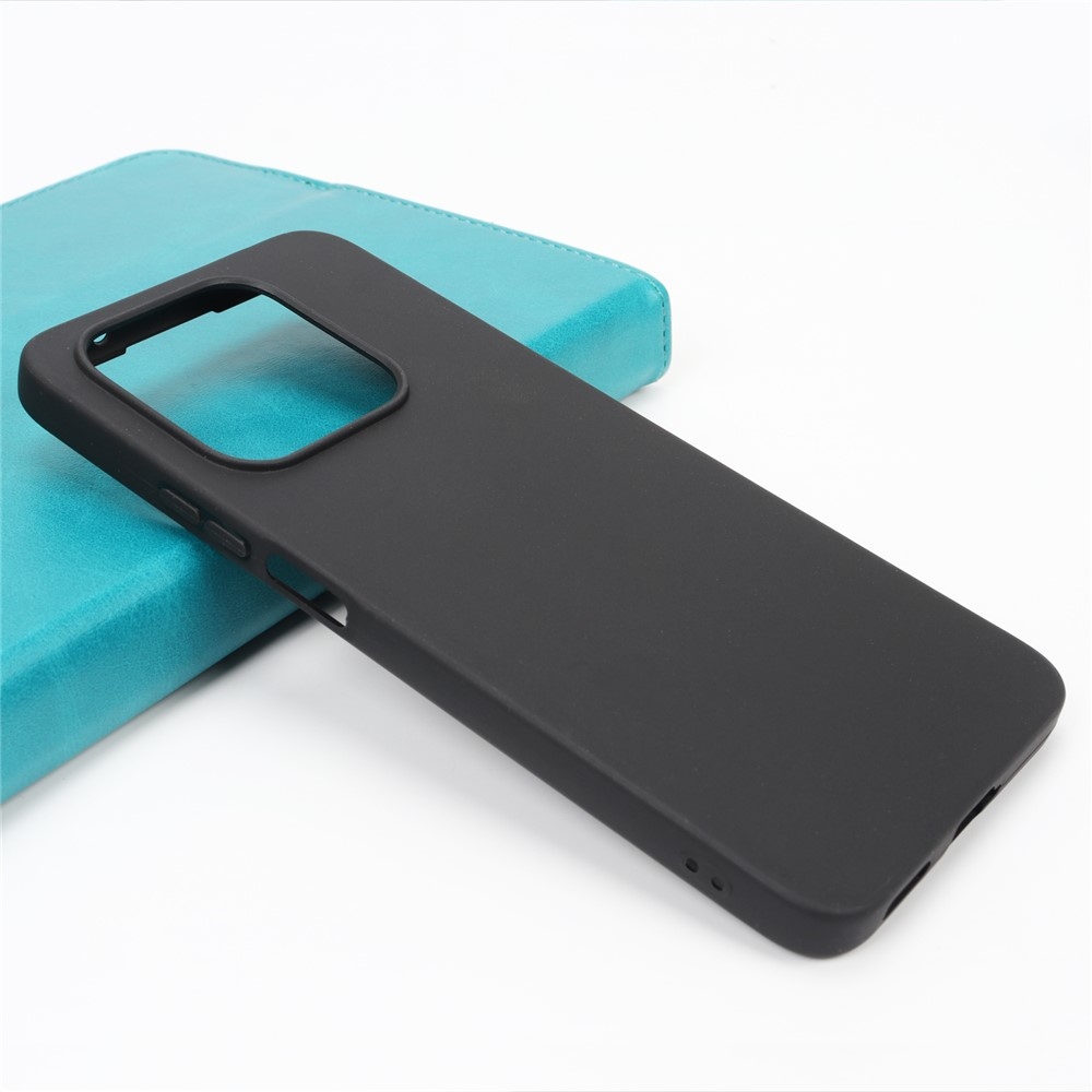 Matný gelový obal na Honor 400 Smart 5G/4G/Honor X7d - černý